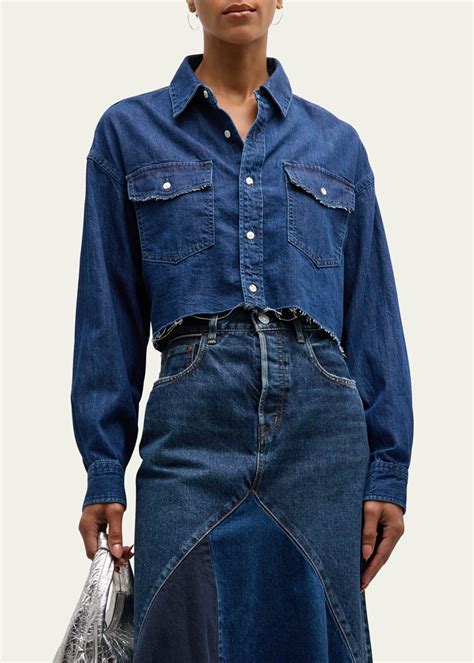 cut off jean shirt